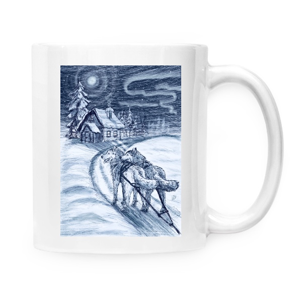 Hrnek malý bílý s potiskem The greatest Victory 02