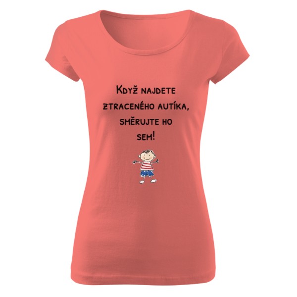 ZTRACENÝ AUTÍK - CHLAPEČEK